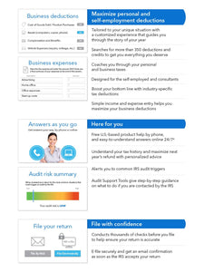 TurboTax Home & Business + State 2019 Tax Software  [PC Download]